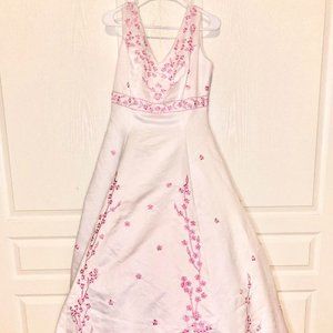 Cherry Blossom Sakura Ballgown with Train